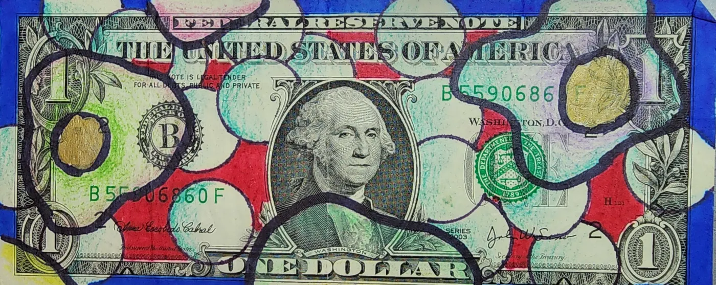 Dollar Bill Art #24