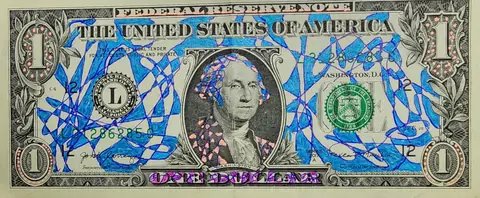 Dollar Bill Art #1