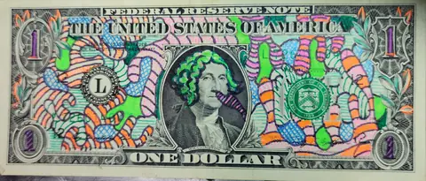Dollar Bill Art #15