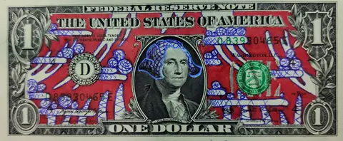 Dollar Bill Art #19