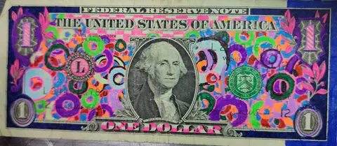 Dollar Bill Art #54