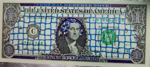 Dollar Bill Art #55