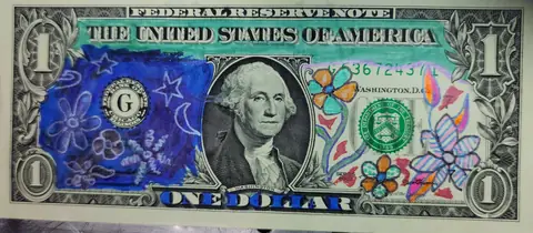 Dollar Bill Art #78