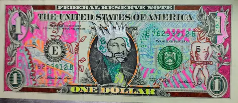 Dollar Bill Art #92