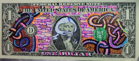 Dollar Bill Art #99