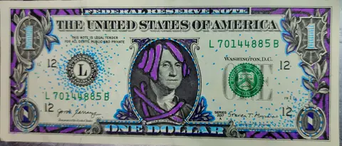 Dollar Bill Art #160