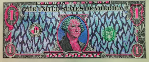 Dollar Bill Art #275