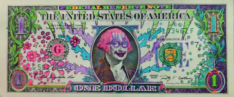 Dollar Bill Art #278