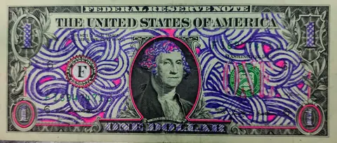 Dollar Bill Art #440